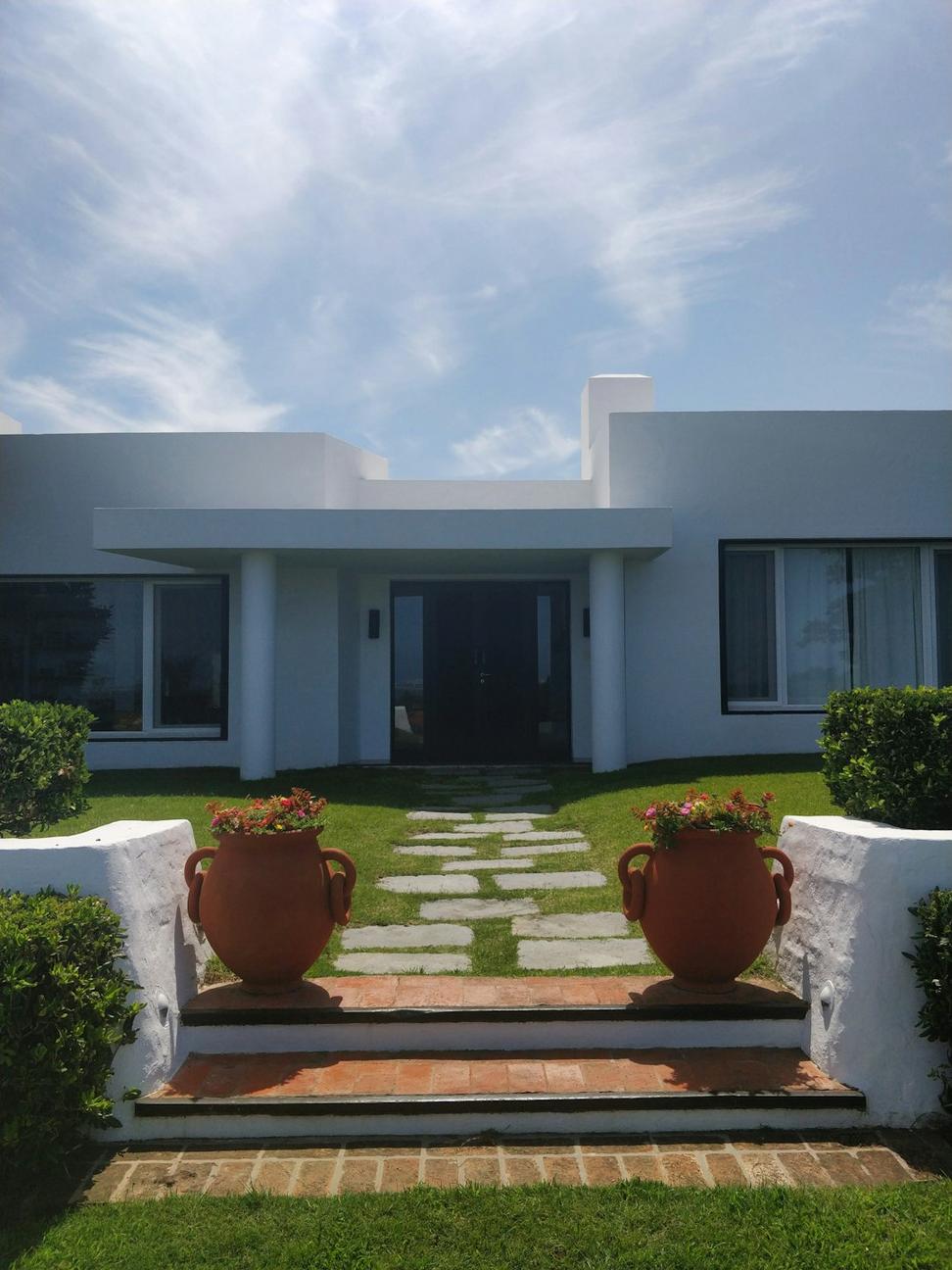 Sustainable residential design with landscape